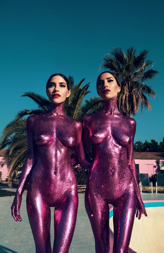 The Veronicas teamed up with in-demand fashion snapper Sasha Samsonova for the In My Blood cover art. Picture: Sasha Samsonova / Sony Music