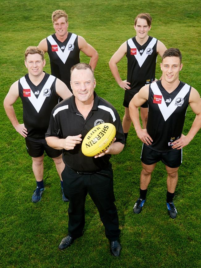 Kalangadoo Football Club has played in the Mid South Eastern Football League since 1936, winning 11 senior premierships. Picture: Frank Monger