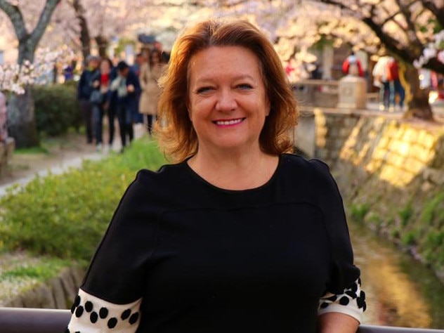 Hancock Prospecting Group executive chairman and Australian Olympic supporter Gina Rinehart.