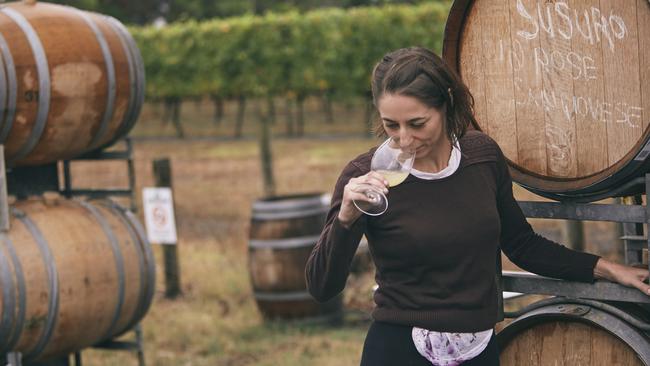 Wine maker Nikki Palun from Octtava and Susuro Wines said the industry “was on its knees”. Picture: Supplied.