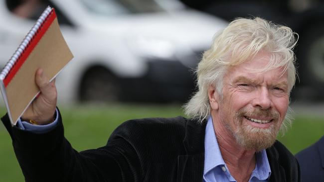 Sir Richard Branson is a high profile backer of TransferWise. Picture: AFP