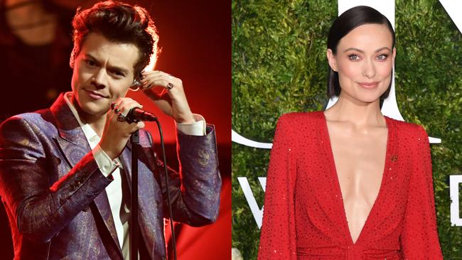 Harry Styles and Olivia Wilde allegedly sparked up a fling after getting to know each other on the set of her upcoming film Don't Worry Darling. Picture: Getty