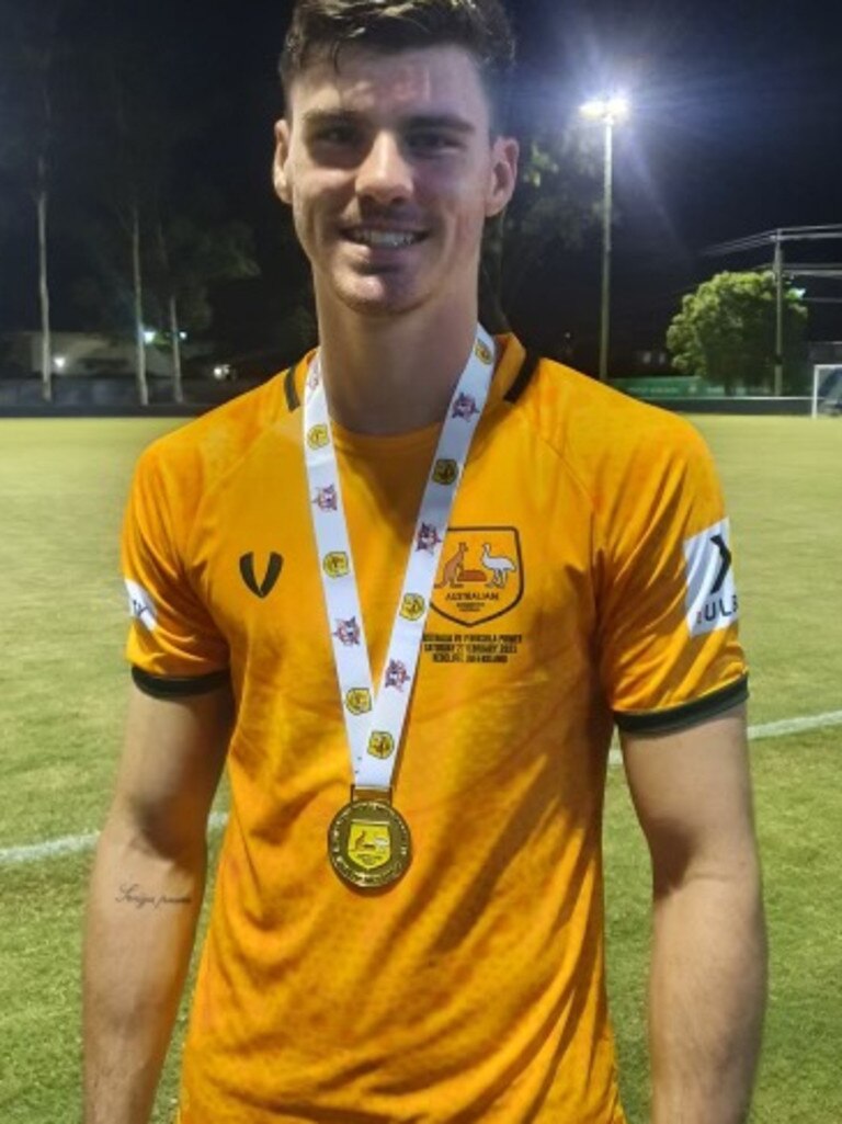 IndigenousRoos representative Cai Tipaldo, 22, has rejoined Gold Coast Knights after playing with Brisbane Roar Youth last season. Photo: Supplied