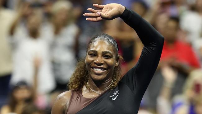 Serena Williams cruises into US Open second round.