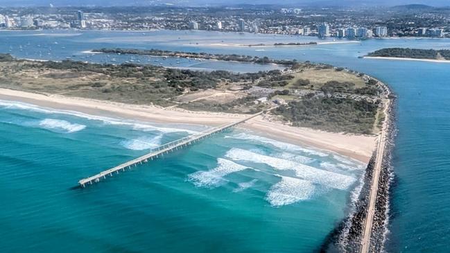 The northern end of The Spit on the Gold Coast. The community is being consulted about future plans for the precinct.