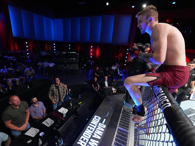 Queenslander Tom Nolan is preparing for his UFC debut after impressing on Dana White’s Contender Series. Picture: Al Powers/Zuffa LLC