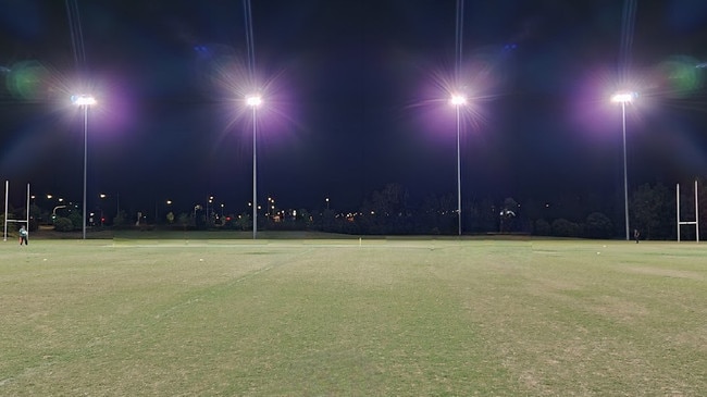 Jack Brabham Reserve in Oran Park. Picture: Faisal Siddiqui