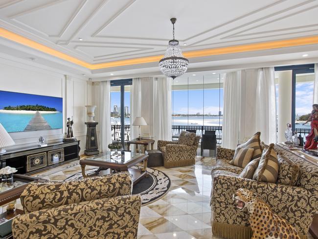 The penthouse at Palazzo Versace