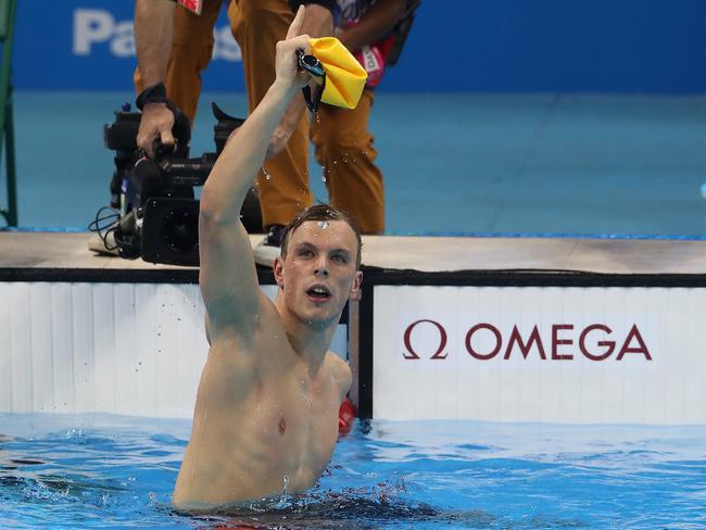 You beauty. Olympic champion. Picture: Adam Head