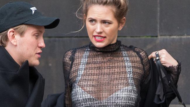 Jesinta Campbell leaves little to the imagination on a shopping trip in Melbourne.