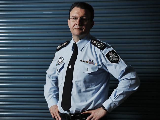 AFP Commissioner Reece Kershaw has promised more transparency in the force. Picture: Sam Ruttyn.