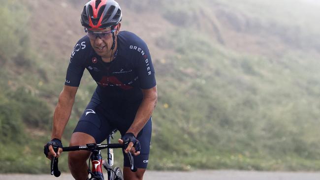 SAINT-LARY-SOULAN COL DU PORTET, FRANCE - JULY 14: Richie Porte of Australia and Team INEOS Grenadiers at Col du Portet (2215m) during the 108th Tour de France 2021, Stage 17 a 178,4km stage from Muret to Saint-Lary-Soulan Col du Portet 2215m / @LeTour / #TDF2021 / on July 14, 2021 in Saint-Lary-Soulan Col du Portet, France. (Photo by Chris Graythen/Getty Images)