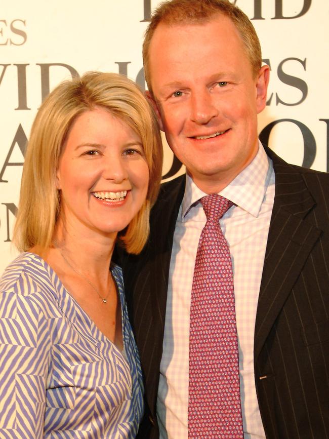 Natasha with Ian Smith in 2006.