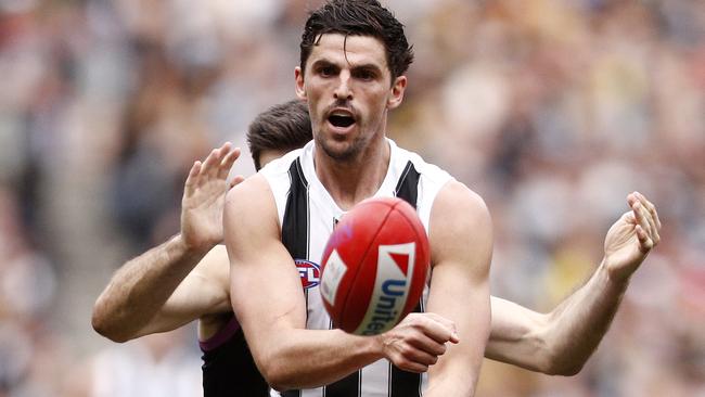 Collingwood can’t lose the territory battle to Richmond. Picture: AAP Images