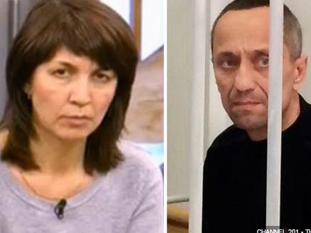 Elena Popkov has said she still loves her serial killer husband. Picture: Channel 201/The Siberian Times