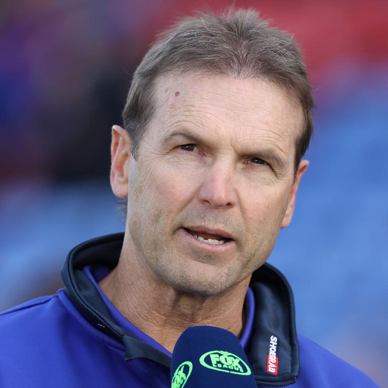 Interim Bulldogs coach Mick Potter has turned around the fortunes of the club. Picture: Ashley Feder/Getty Images