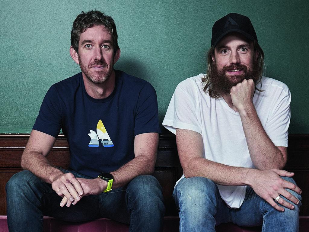 Australia’s top tech billionaires Scott Farquhar and Mike Cannon-Brookes have been outspoken against the broad nature of the powers. Picture: Harold David