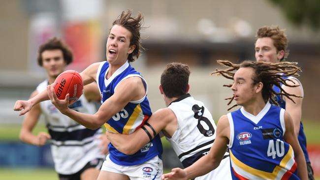 Tyler Brown was drafted by Collingwood on Friday.