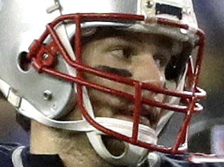 New England Patriots quarterback Tom Brady throws a pass during the first half of the AFC championship NFL football game against the Pittsburgh Steelers, Sunday, Jan. 22, 2017, in Foxborough, Mass. (AP Photo/Matt Slocum)