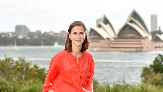 Pip Kiernan at Sydney harbour, where the Clean Up Australia movement founded by her father all started 30 years ago. Picture: AAP IMAGE / Troy Snook.