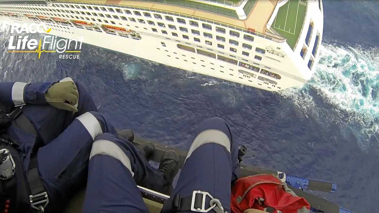 cruise ship rescue mission