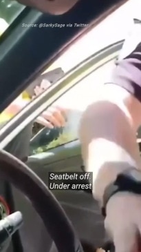 ‘I’ll bust your window’ Dramatic Australian sovereign citizen arrest caught on camera