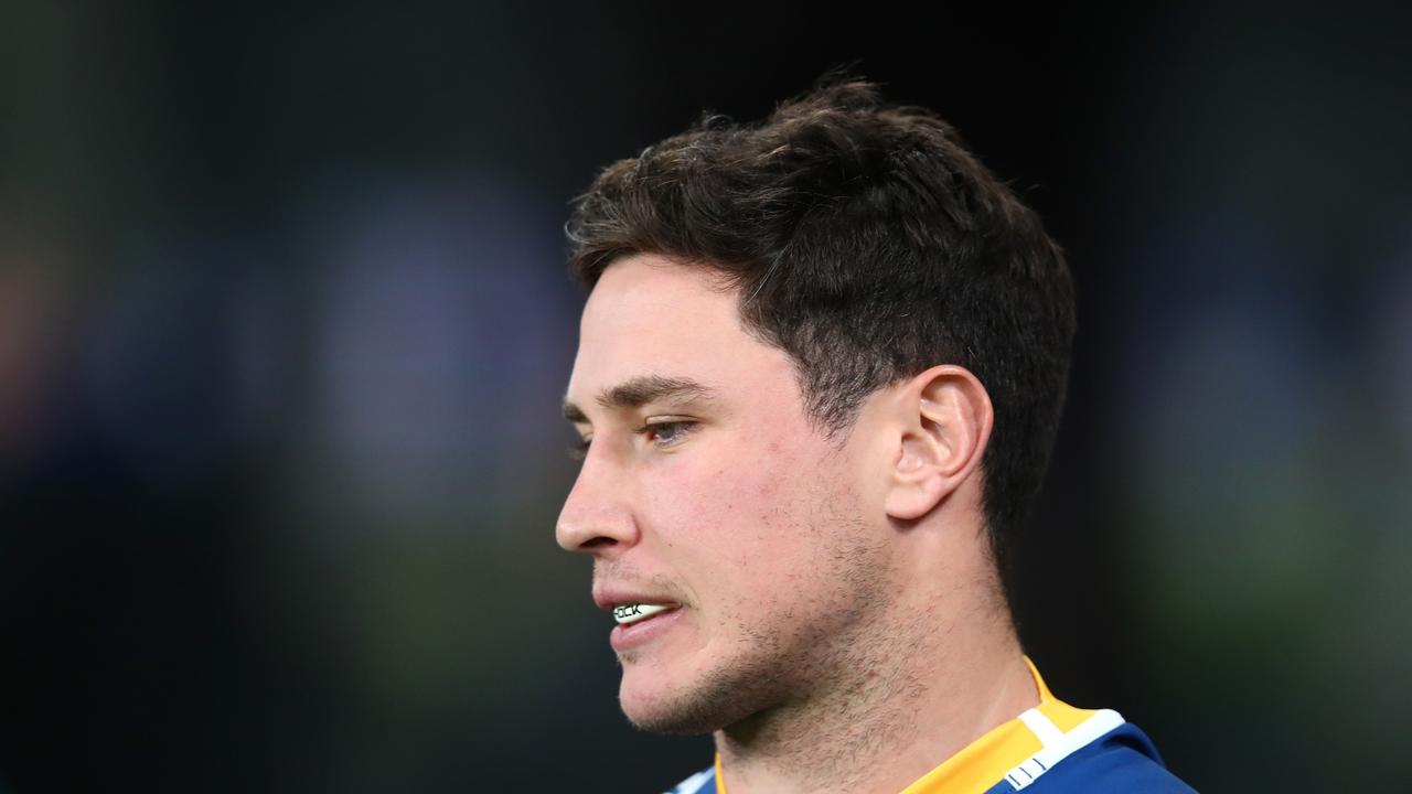 Mitchell Moses during Parramatta’s match against New Zealand. Picture: Jason McCawley/Getty Images