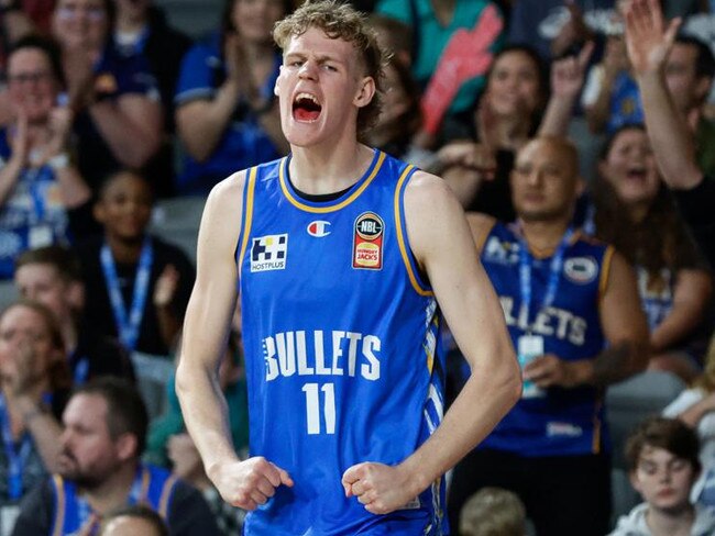 Zikarsky will likely join the Boomers squad at the warm up games in Melbourne for experience purposes. Photo: Russell Freeman/Getty Images.