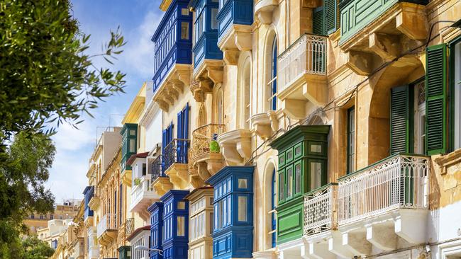 Buildings in Valletta, Malta. Image: iStock