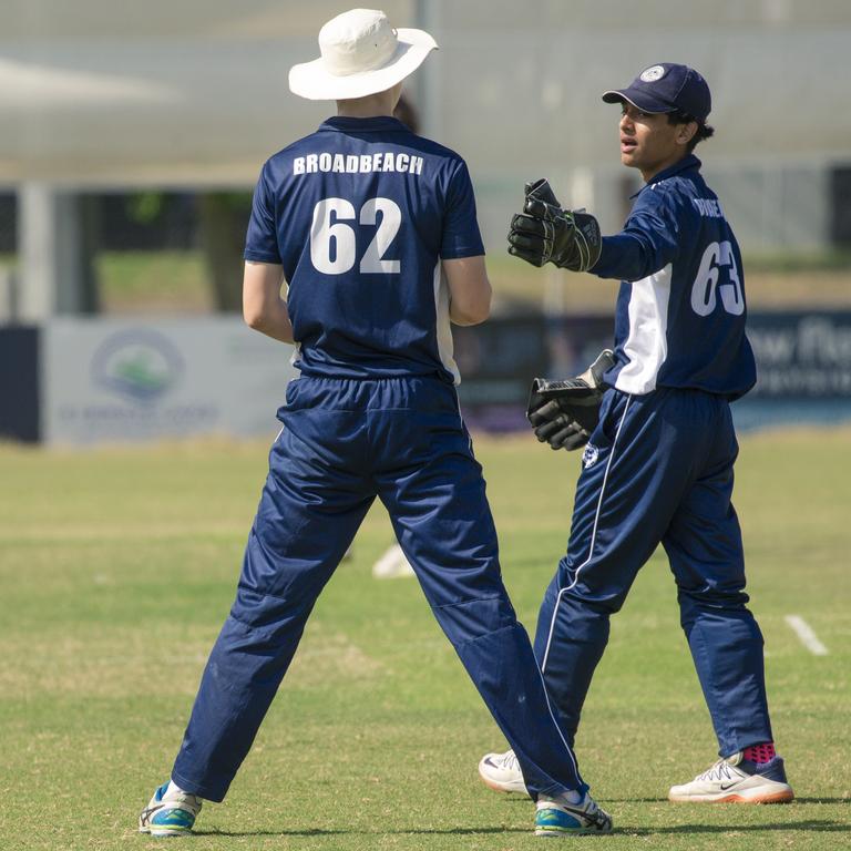 Keeper Craig Sabramoney, Under-17 Surfers Paradise Div 1 v Broadbeach Robina Open Div 1 , Picture: Glenn Campbell