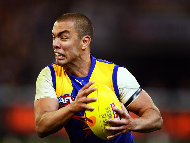 Collingwood v West Coast.Daniel Kerr,