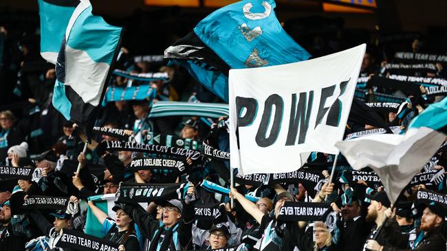 Port fans could also travel freely to Queensland for the finals. Picture: Daniel Kalisz/Getty Images