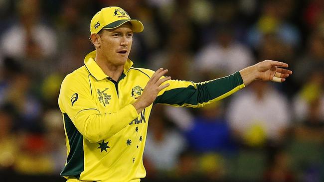 George Bailey had a good game against England but knows he’s in the firing line. Picture: Wayne Ludbey.