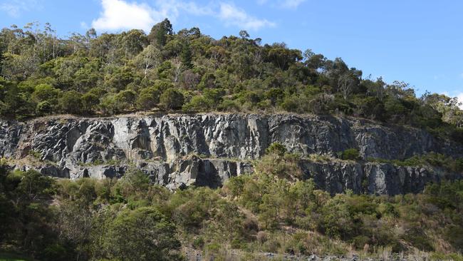 The old quarry site on Quarry Rd, Ferntree Gully where James Taylor died.