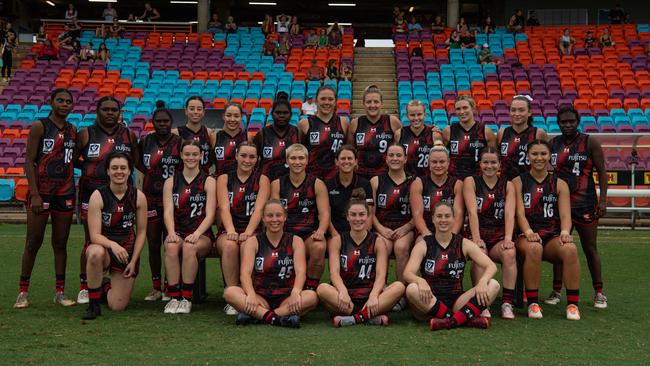 NTFL Buffaloes' women side beat the Essendon Bombers. Picture: Pema Tamang Pakhrin