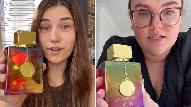 If you don't want to spend a hefty price tag on Baccarat Rouge 540, we've found a dupe that costs a fraction of the price. Picture: TikTok/@martinagk, @alismithhhh