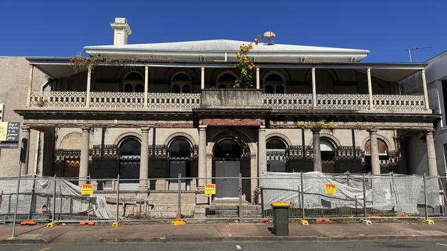 The owner of the Old Commonwealth Bank at 63 Victoria St in Mackay has been charged over allegedly failing to carry out repairs as ordered. Picture: Heidi Petith, June 13, 2024.