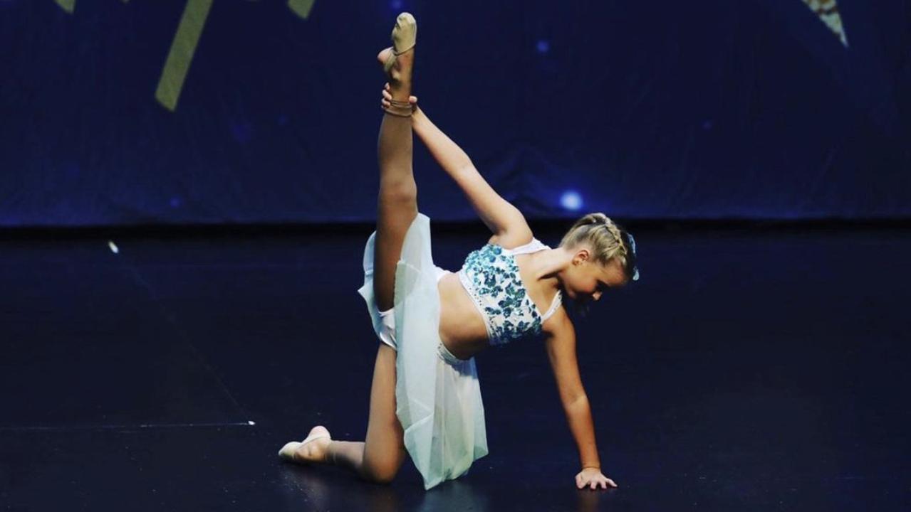 Abby Hewitt from Just Dance in her lyrical solo. Picture supplied.