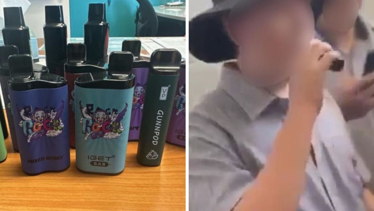 Qld kids as young as seven suspended and expelled for vaping