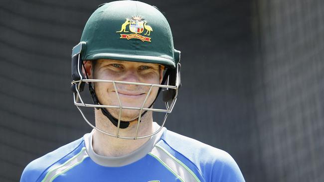 Steve Smith during an Australian nets session on December 24 in Melbourne.