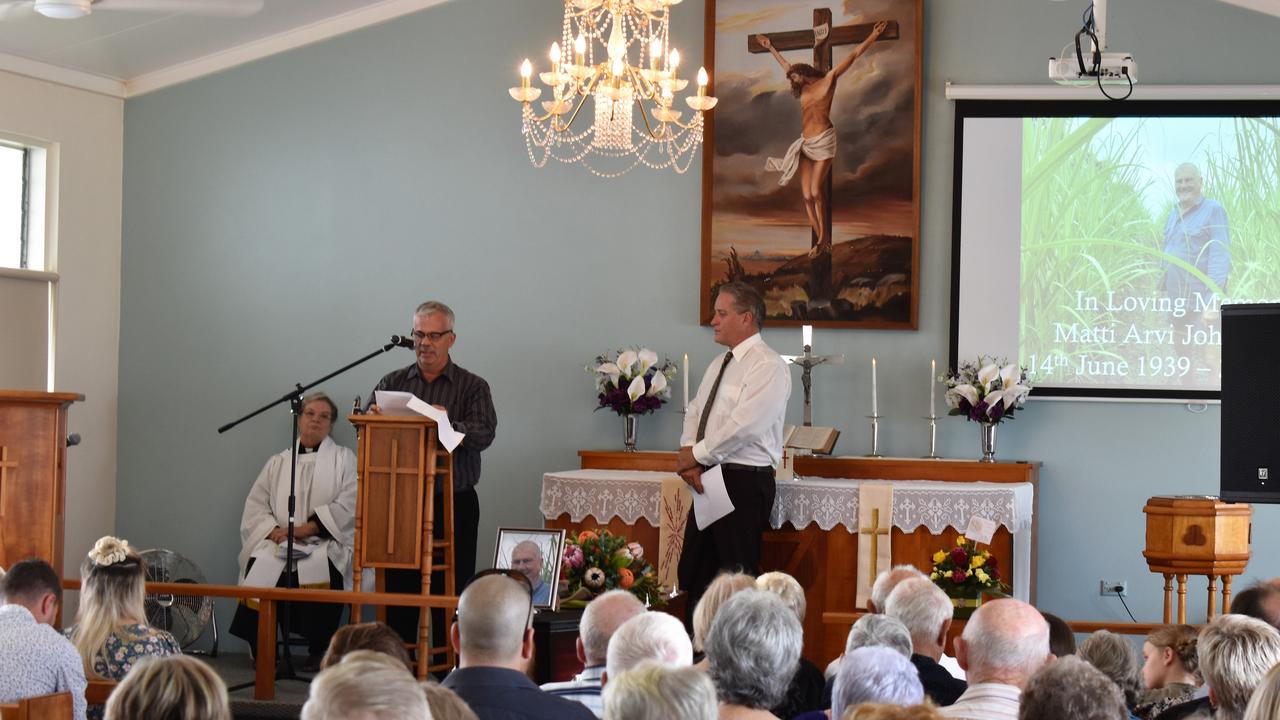 Abergowrie canefarmer Matti Kangas’ funeral in photographs | Townsville ...