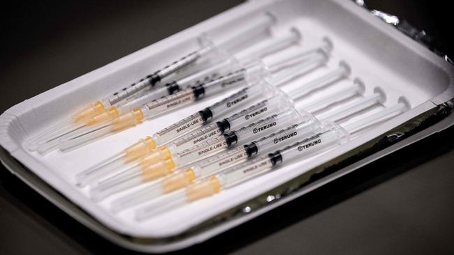 Victoria is expected to receive up to 30,000 Moderna doses a week in September which would be administered by GPs. Picture: AFP