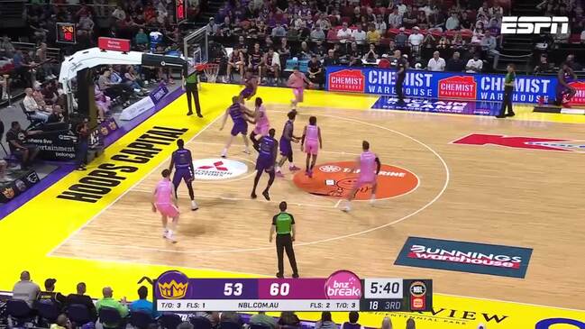 Sydney Kings vs. New Zealand Breakers – Game Highlights – Round 6 NBL25