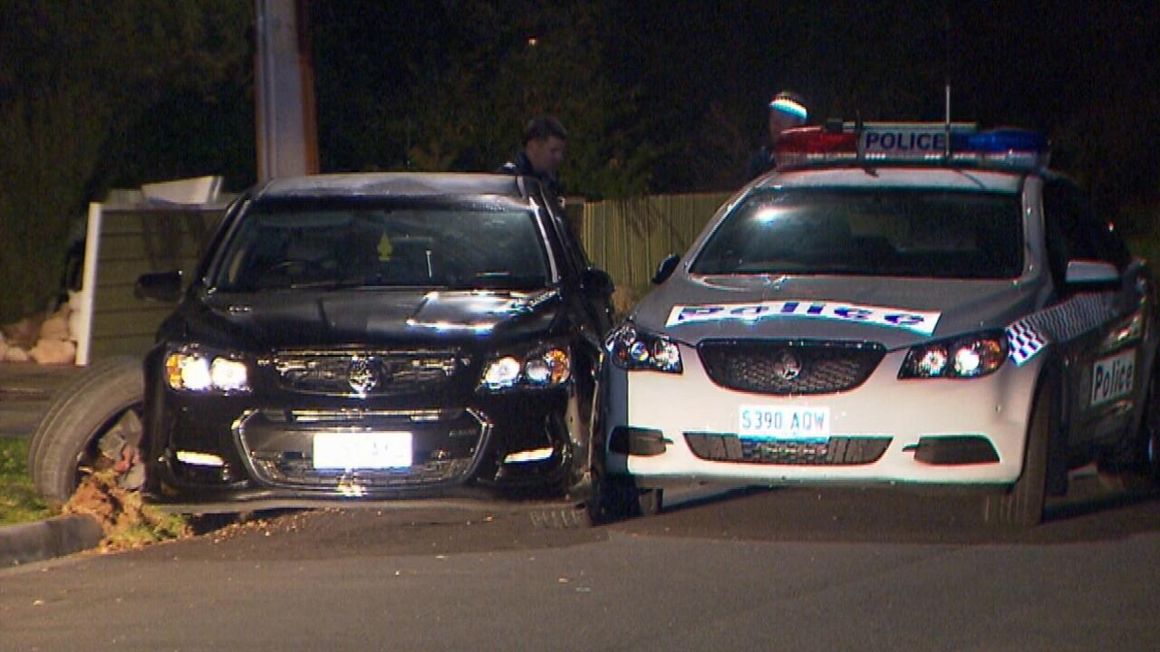 Sa Police Cars Rammed Two Arrested The Advertiser