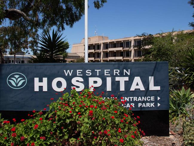 Western Hospital - Cudmore Terrace, Henley Beach. 23rd January 2024. Picture: Brett Hartwig