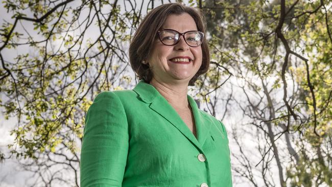 ACTU president Ged Kearney is firming to replace Mr Feeney in the seat of Batman. Picture: Jake Nowakowski