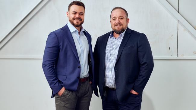 Veteran advocate Marc Diplock, who helped establish the Veteran and Family Wellbeing Centre in Palmerston, continues to support former ADF members in their transition to civilian life alongside Salute for Service's General Manager Lachlan Triggs. Picture: Salute for Service / Supplied.