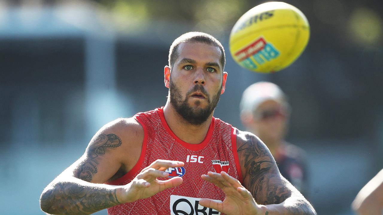 The Swans need Lance Franklin back as soon as possible. Picture: Phil Hillyard