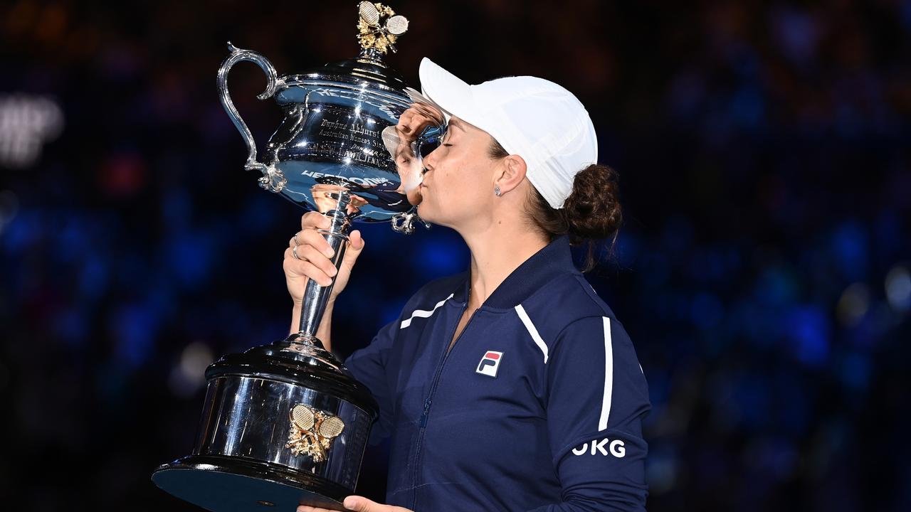 The Australian Open crown topped everything off. (Photo by Quinn Rooney/Getty Images)