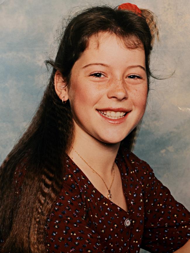 Rachelle Childs. Her burning body was found in bushland on the side of the road in June 2001.